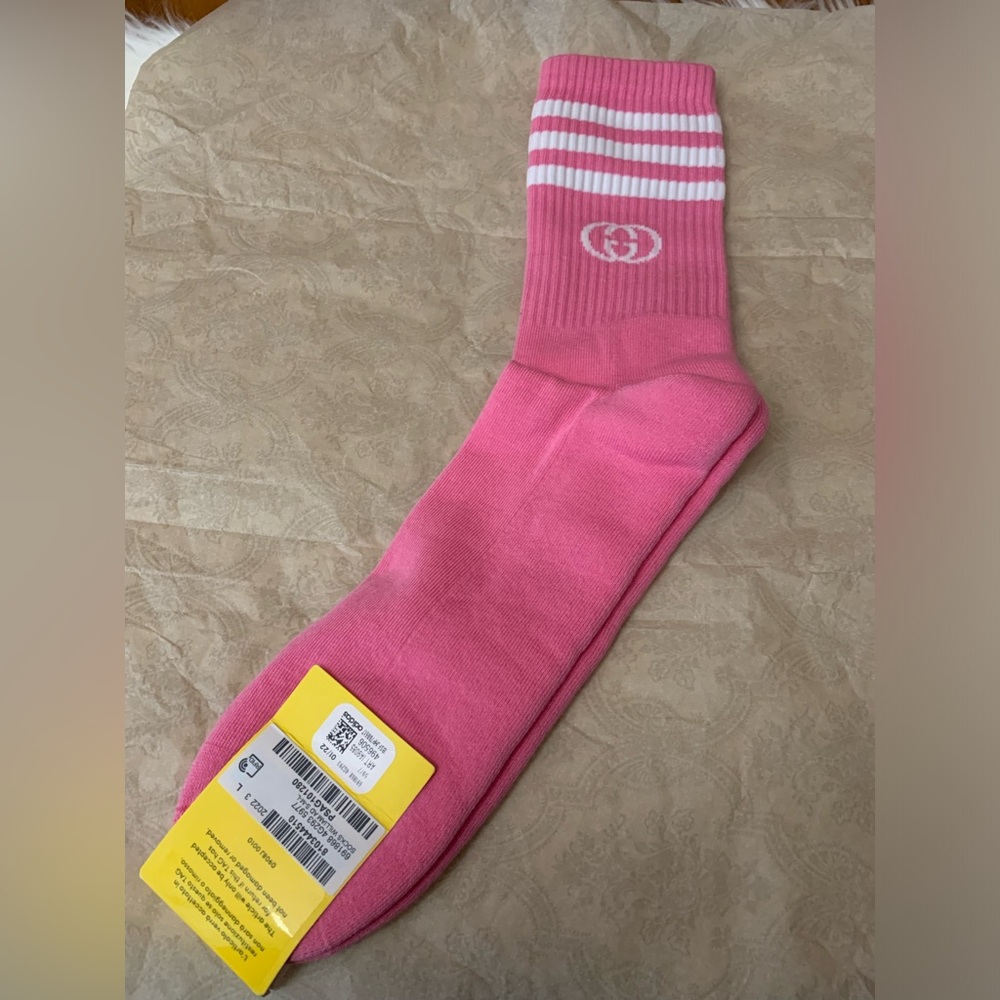 Brand New Pink Ankle Socks 
💕Gucci and Adidas Collaboration 💕🛍️